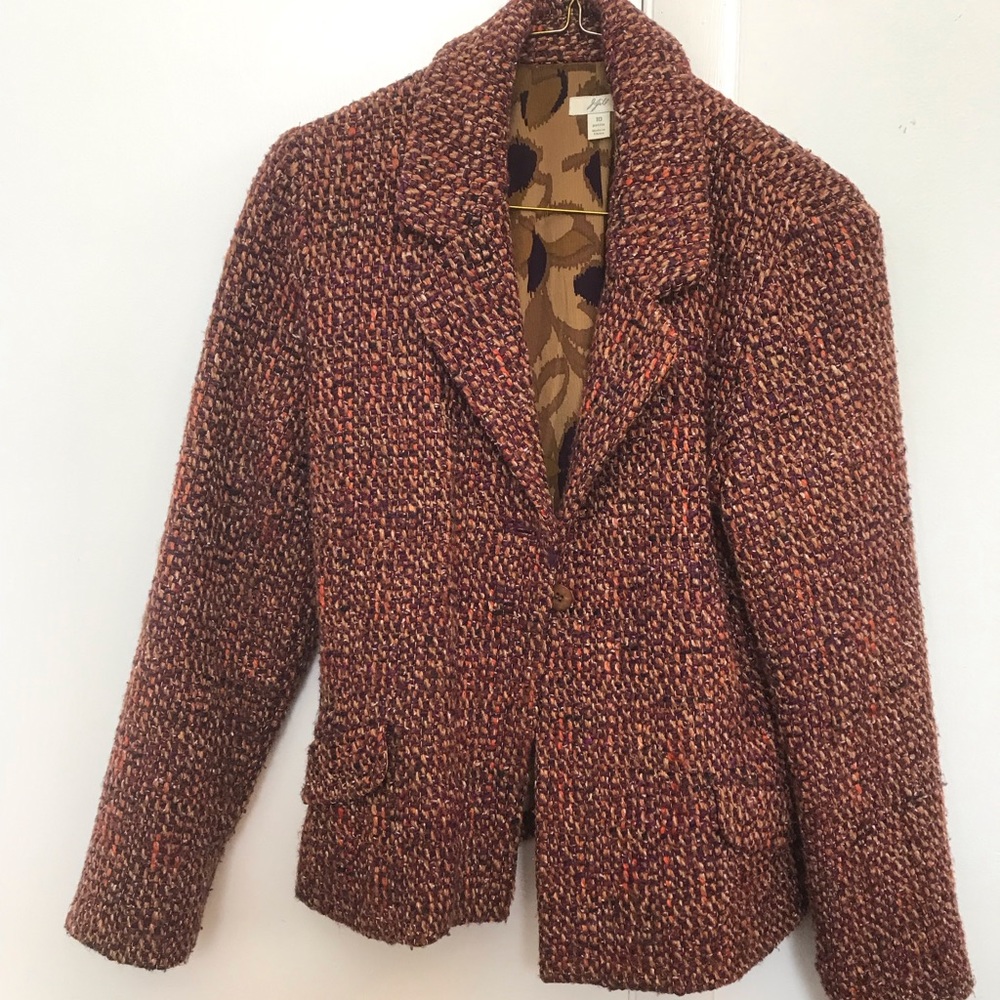 J. Jill tweed blazer
